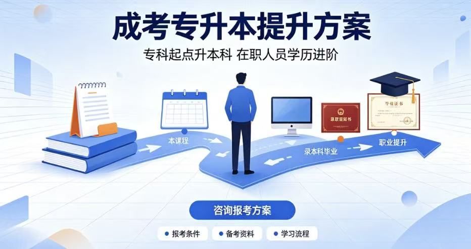 成考专升本提升方案